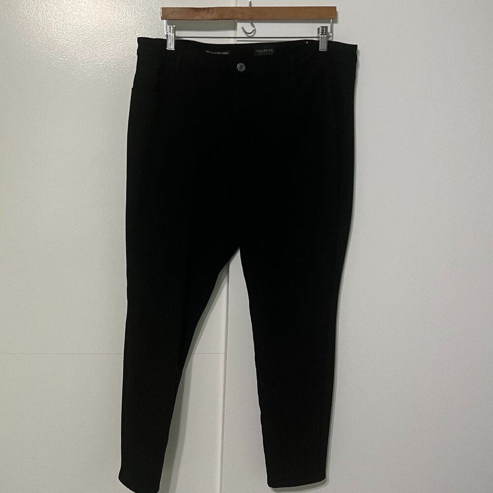 Black Talbots Five-pocket Jeggings - size 16W